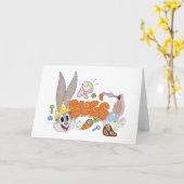 Carte BUGS BUNNY BUILDERS™| BUGS BUNNY™ Sketch Art (Fleur jaune)
