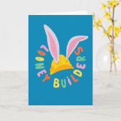 Carte BUGS BUNNY BUILDERS™| Logo du cercle Casquette dur (Fleur jaune)