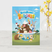Carte BUGS BUNNY BUILDERS™| Looney Builders Crème glacée (Fleur jaune)