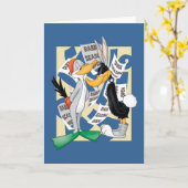 Carte BUGS BUNNY™ & DAFFY DUCK™ Prêt Pour La Saison De C (Fleur jaune)