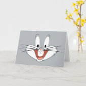 Carte BUGS BUNNY™ Smile (Fleur jaune)