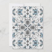 Carte Bugs, noir et bleu (Devant)