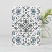 Carte Bugs, noir et bleu (Debout devant)