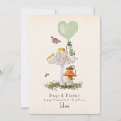 Carte Buissons & Baisers Escargots Champignons Saint Val (Devant)