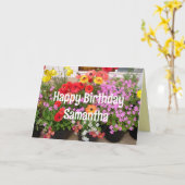 Carte Bulbes de printemps Rannunculus fleurs fleurs (Fleur jaune)