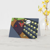 Carte Bull dans une boutique en Chine (Fleur jaune)