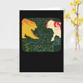 Carte Bull Et Ours (Fleur jaune)