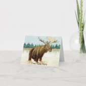 Carte Bull Moose (Devant)