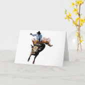 Carte Bull Rider (Fleur jaune)