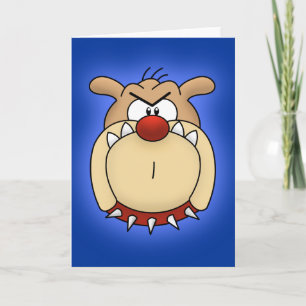 Carte Bulldog Greeting Card