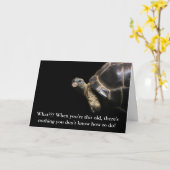 Carte Bulle de tortue (Fleur jaune)