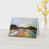 Carte Bulle Fields Holland Van Gogh Art (Fleur jaune)