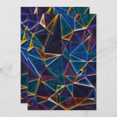 Carte Bulles cassées (Devant / Derrière)