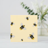 Carte Bumble Bee Flat (Debout devant)