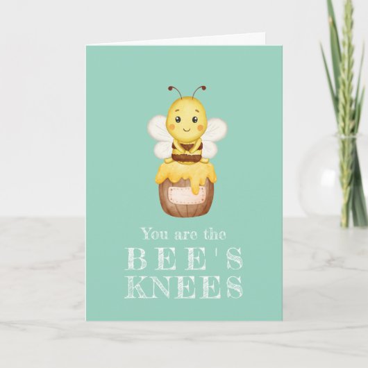 Carte Bumble Bee Valentin (Devant)