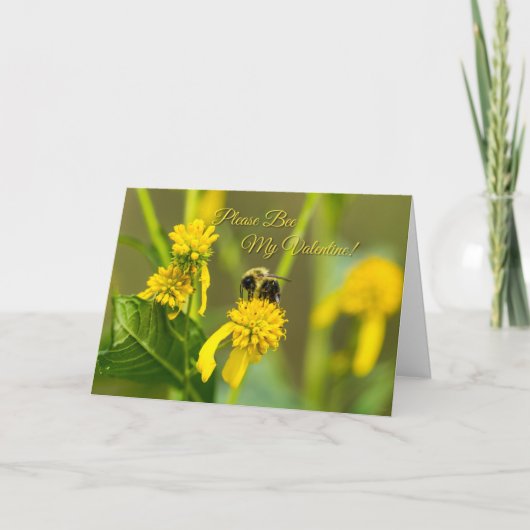 Carte Bumblebee Valentine (Devant)