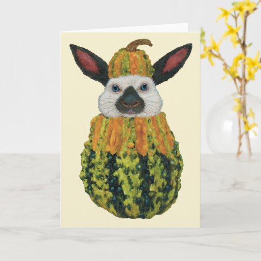 Carte Bun Automne (Fleur jaune)