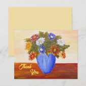 Carte Bunch de fleurs (Devant / Derrière)
