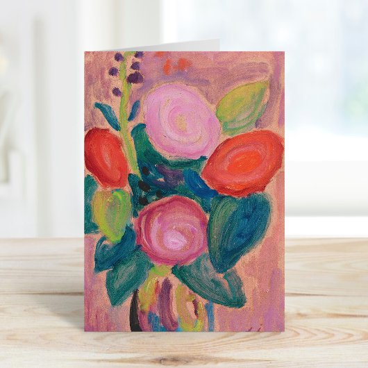 Carte Bunch de fleurs dans Vase | von Jawlensky