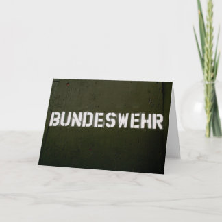 Carte Bundeswehr
