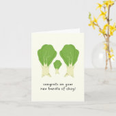 Carte Bundle of Choy Baby (Fleur jaune)