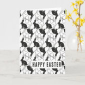 Carte Bunnies (Fleur jaune)