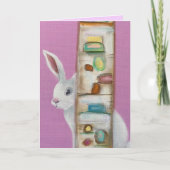 Carte Bunny d'art Whimsical 3 (Devant)