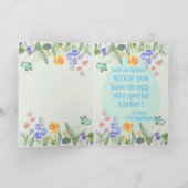 Carte Bunny Ears Maltais Pâques (Intérieur)