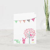 Carte Bunny Happy Pâques (Devant)