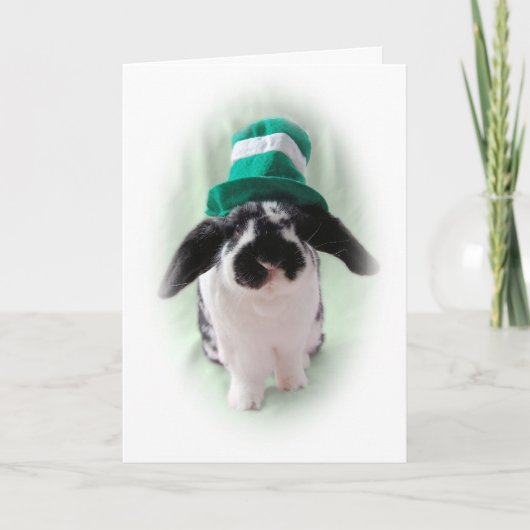 Carte Bunny Leprechaun (Devant)
