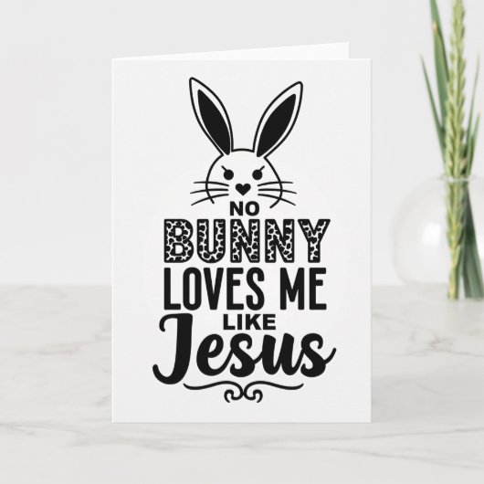 Carte Bunny Love Creative Art Card (Devant)