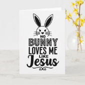 Carte Bunny Love Creative Art Card (Fleur jaune)