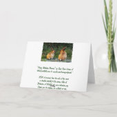 Carte BUNNY LOVE Wild Rabbit Collection (Dos)