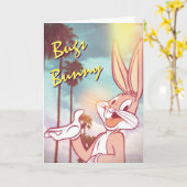 Carte BUNNY™ Photo de vacances BUGS (Fleur jaune)