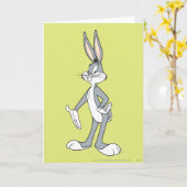 Carte BUNNY™ Standing 3 (Fleur jaune)