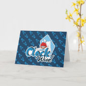 Carte Bunnyx | Clock Wise ! (Fleur jaune)