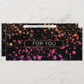 CARTE BUNTE KLECKSE BUSINESS CERTIFICATE (Devant / Derrière)