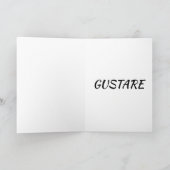 CARTE "BUON COMPLEANNO" *****ITALIEN**** ANNIVERSAIRE (Intérieur)