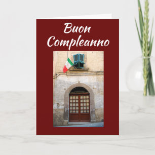 CARTE "BUON COMPLEANNO" *****ITALIEN**** ANNIVERSAIRE