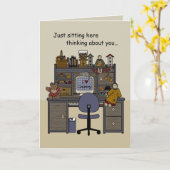 Carte Bureau de 3256 pays pensant à vous (Fleur jaune)