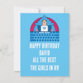 Carte Bureau des ressources humaines (Dos)