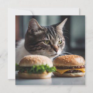 Carte Burger Buddy - art chat