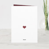 Carte Burgundy meilleure à droite de ma vie Saint Valent (Dos)