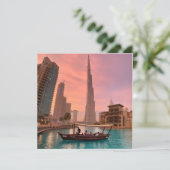 Carte Burj Khalifa (Debout devant)