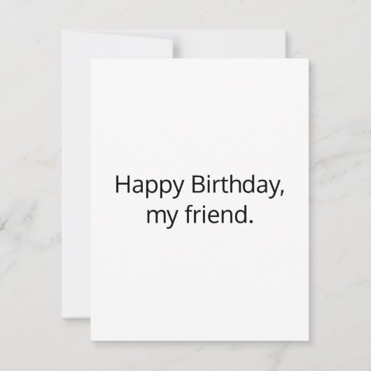 Carte Burn in Hell Best Friend Funny Birthday Card (Dos)