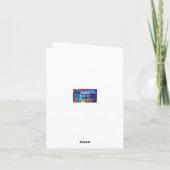 Carte Burning Bush Mosaic Card (Dos)