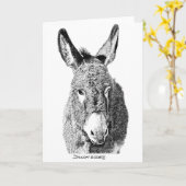 Carte Burro sauvage (Fleur jaune)