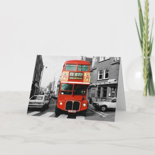 Carte Bus de Routemaster (Devant)