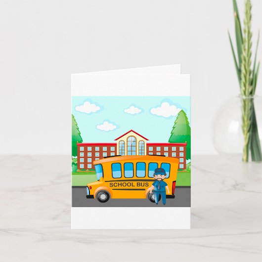 Carte Bus Et Chauffeur Scolaires