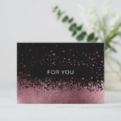 Carte BUSINESS CERTIFICACE cadeau pour vous (Debout devant)